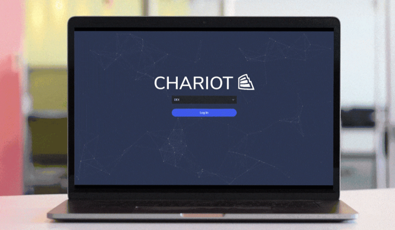 Chariot MLOps Platform Login Screen-1-1