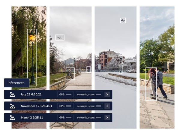 Real-time model monitoring and inferences